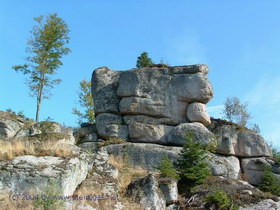 Steinformation am Aichelberg